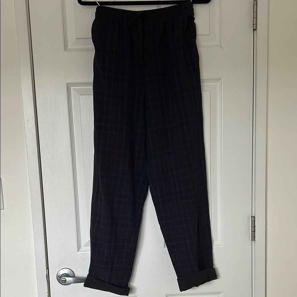 Aritzia Wilfred Women's Plaid Pants